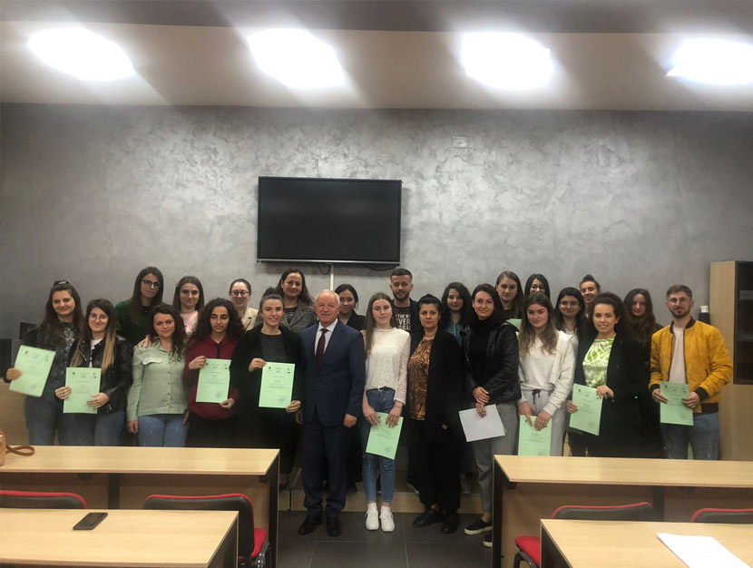 First GEOBIZ LLL course in University of Tirana